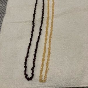 Pair of Stone Necklaces